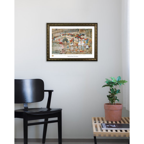 Buy Art For Less Museum Masters 'Umbrellas in the Rain, Venice' by